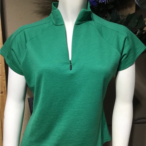 Annika Cutter & Buck Green Top - Picture 13 of 16